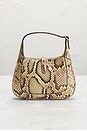 view 4 of 9 Gucci Python Mini Jackie 1961 Hobo Bag in Beige