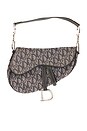 view 1 of 8 Dior Diorissimo Saddle Bag in Navy