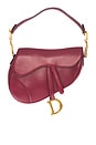 view 1 of 9 Dior Saddle Bag in Red