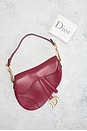 view 9 of 9 Dior Saddle Bag in Red
