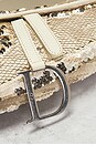 view 5 of 9 Dior Vintage Reversible Sequin Saddle Bag in Cream