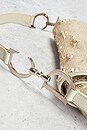 view 7 of 9 Dior Vintage Reversible Sequin Saddle Bag in Cream