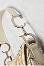 view 8 of 9 Dior Vintage Reversible Sequin Saddle Bag in Cream