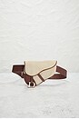 view 2 of 8 Dior Vintage Saddle Waist Bag in Brown