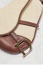 view 5 of 8 Dior Vintage Saddle Waist Bag in Brown