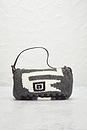 view 3 of 8 Fendi Wool Baguette Shoulder Bag in Grey