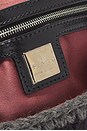 view 6 of 8 Fendi Wool Baguette Shoulder Bag in Grey