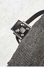 view 7 of 8 Fendi Wool Baguette Shoulder Bag in Grey