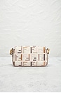 view 3 of 10 Fendi Zucca Embroidered Baguette NM Shoulder Bag in White