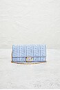 view 2 of 10 Fendi Embossed FF Continental Wallet On Chain in Blue
