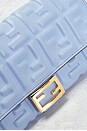 view 5 of 10 Fendi Embossed FF Continental Wallet On Chain in Blue