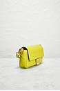 view 4 of 9 Fendi Embossed FF Baguette Shoulder Bag in Green