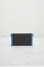 view 3 of 8 Fendi Zucca Baguette Soft Trunk Phone Pouch in Blue