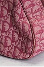 view 6 of 10 Dior Diorissimo Double Saddle Bowler Bag in Burgundy