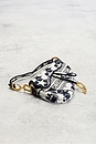 view 4 of 9 Dior Star Embroidered Saddle Bag in Blue & White