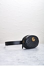 view 4 of 7 Gucci GG Marmont Waist Bag in Black
