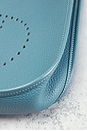 view 8 of 9 Hermes Taurillon Clemence Evelyne I PM Shoulder Bag in Bleu Jean