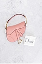 view 8 of 8 Dior Mini Saddle Bag in Pink