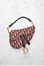 view 2 of 7 Dior Trotter Oblique Mini Saddle Bag in Red