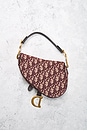 view 3 of 7 Dior Trotter Oblique Mini Saddle Bag in Red