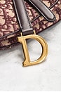 view 6 of 7 Dior Trotter Oblique Mini Saddle Bag in Red