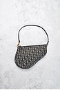 view 2 of 8 Dior Trotter Saddle Bag in Blue