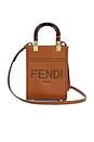 view 1 of 8 Fendi Sunshine Shopper Tote Bag in Brown