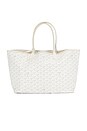 view 1 of 9 Goyard Saint Louis PM Tote Bag in White