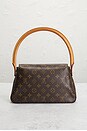 view 3 of 8 Louis Vuitton Monogram Mini Looping Shoulder Bag in Brown