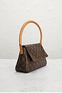 view 4 of 8 Louis Vuitton Monogram Mini Looping Shoulder Bag in Brown