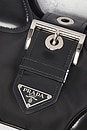 view 5 of 9 Prada Re-Nylon Re-Edition 2002 Moon Shoulder Bag in Black