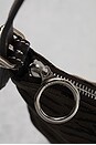 view 6 of 8 Fendi Zebra Oyster Shoulder Bag in Brown