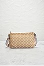 view 3 of 9 Gucci Web Shoulder Bag in Beige
