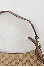 view 5 of 9 Gucci Horsebit Hobo Bag in Beige