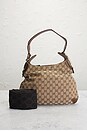 view 9 of 9 Gucci Horsebit Hobo Bag in Beige