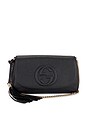 view 1 of 9 Gucci Soho Tassel East West Flap Shoulder Bag in Black