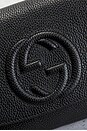 view 7 of 9 Gucci Soho Tassel East West Flap Shoulder Bag in Black