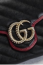 view 5 of 9 Gucci GG Marmont Mini Shoulder Bag in Black
