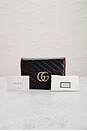 view 9 of 9 Gucci GG Marmont Mini Shoulder Bag in Black