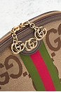 view 5 of 9 Gucci Jumbo GG Ophidia Dome Shoulder Bag in Brown