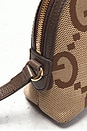 view 8 of 9 Gucci Jumbo GG Ophidia Dome Shoulder Bag in Brown