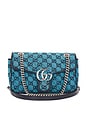 view 1 of 10 Gucci GG Marmont Shoulder Bag in Blue