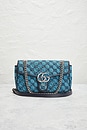 view 2 of 10 Gucci GG Marmont Shoulder Bag in Blue