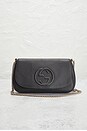 view 2 of 8 Gucci Soho Flap Crossbody Bag in Black