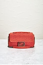 view 2 of 9 Fendi Zucca Baguette Chain Midi Shoulder Bag in Orange