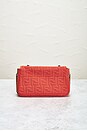view 3 of 9 Fendi Zucca Baguette Chain Midi Shoulder Bag in Orange