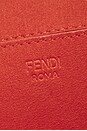 view 5 of 9 Fendi Zucca Baguette Chain Midi Shoulder Bag in Orange
