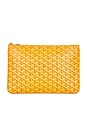 view 1 of 8 Goyard Senat MM Pouch in Yellow