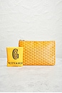 view 8 of 8 Goyard Senat MM Pouch in Yellow