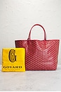view 9 of 9 Goyard Saint Louis GM Tote Bag in Red